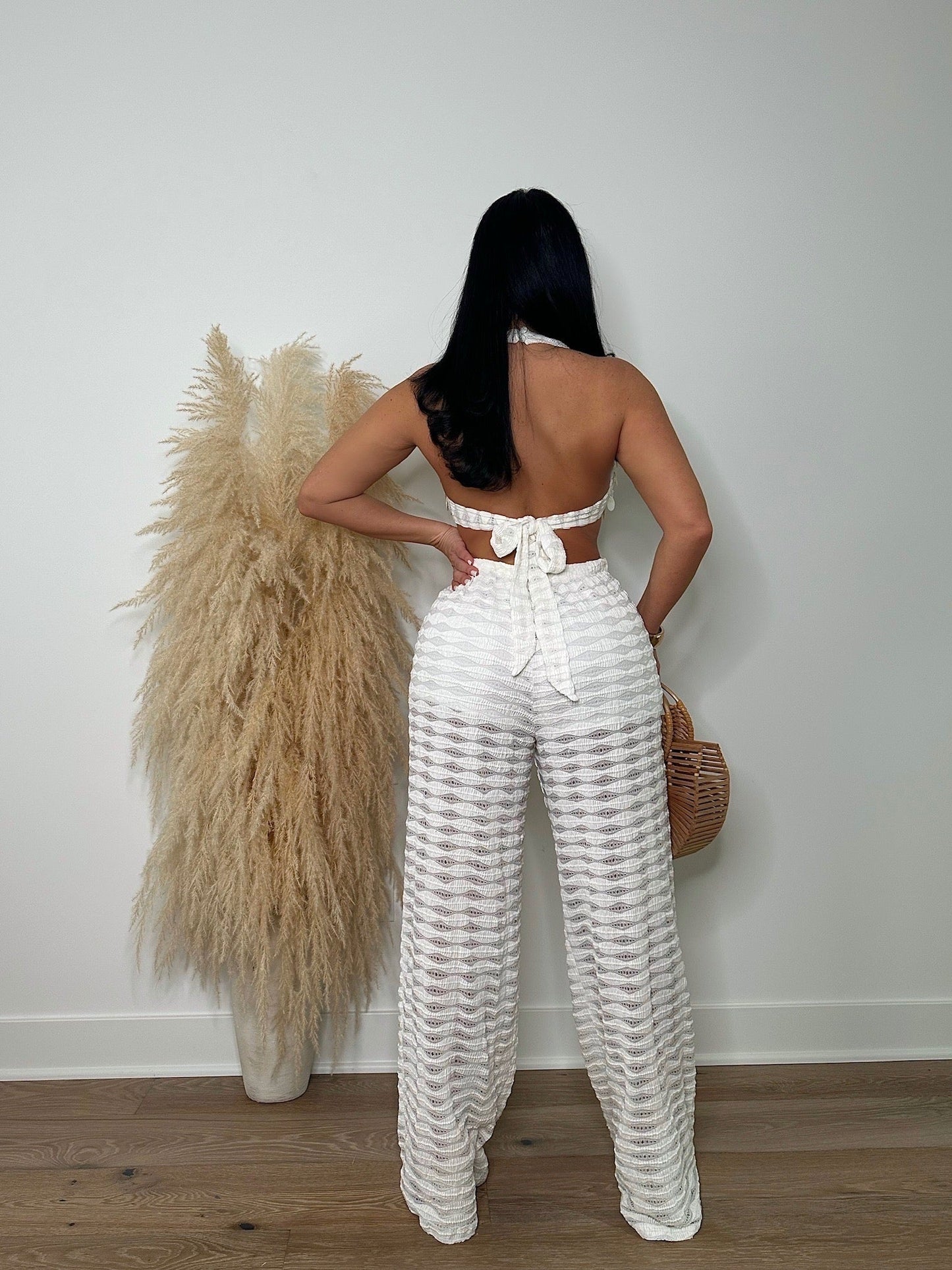 Beach Party Jumpsuit White